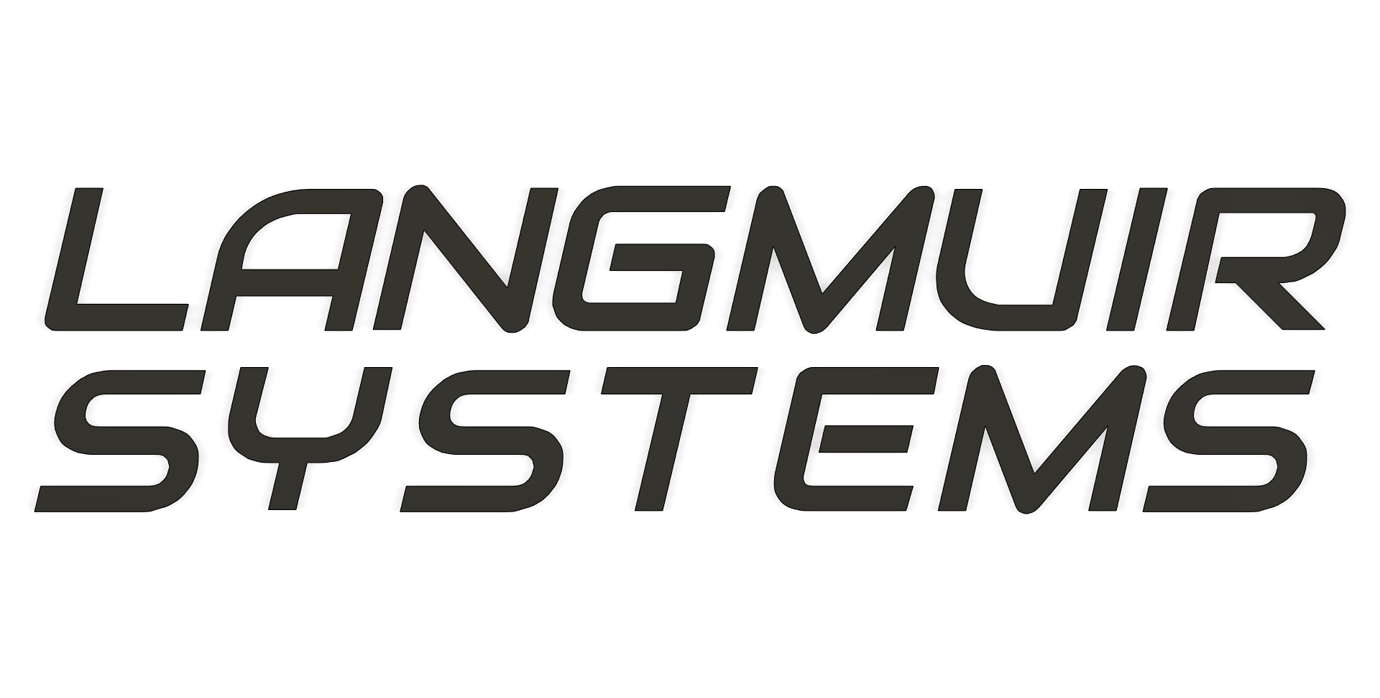 Langmuir systems logo font Langmuir Systems Forum