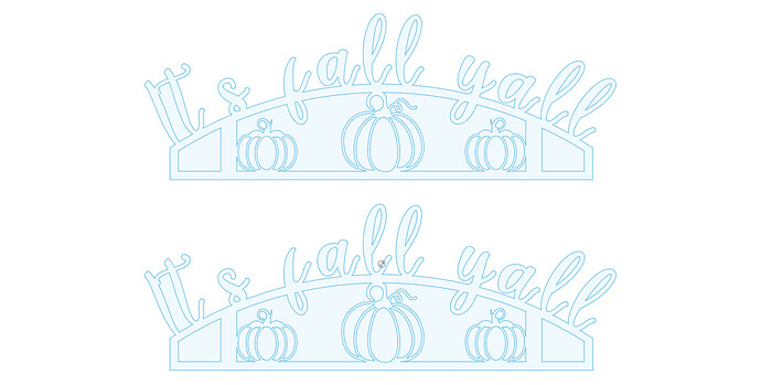 fall yall side by sode