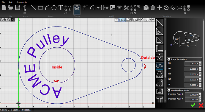 ACME-Pulley-Shape-Library