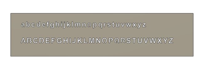 new font