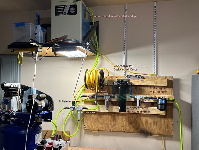 Shop air drying system copy