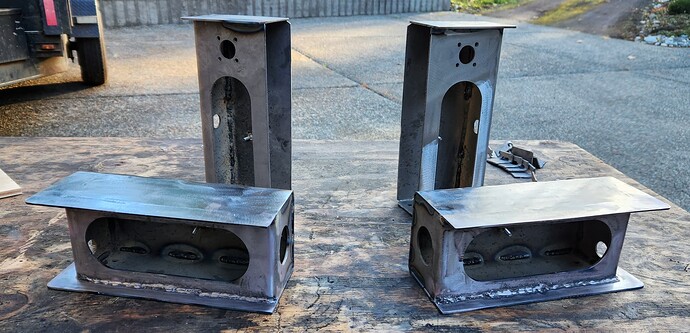 Boxes Welded together