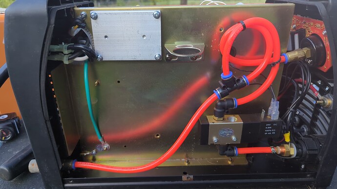 Regulator removed