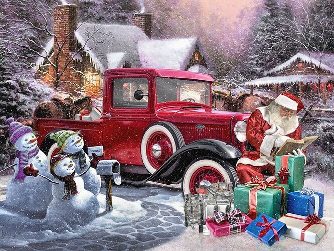 39 Ford Christmas