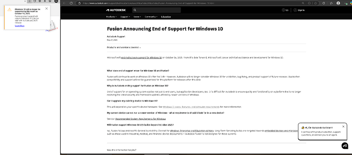 win 10 end of life