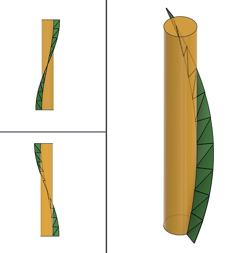 tin twist triangulation 2 stacked