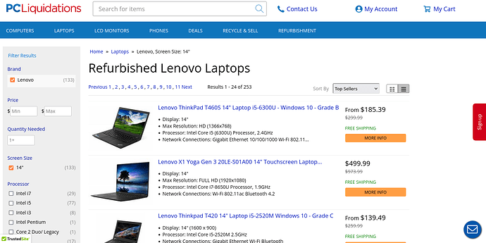 Screenshot 2023-05-02 at 07-40-39 Refurbished Lenovo Laptops from PCLiquidations