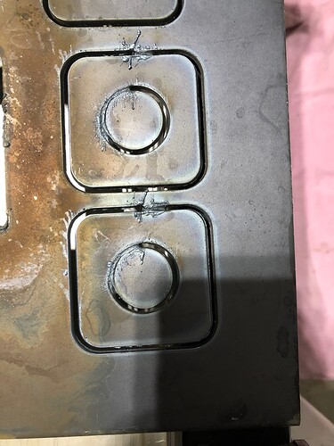 Test not cutting through