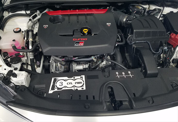 3 Cyl Power Installed