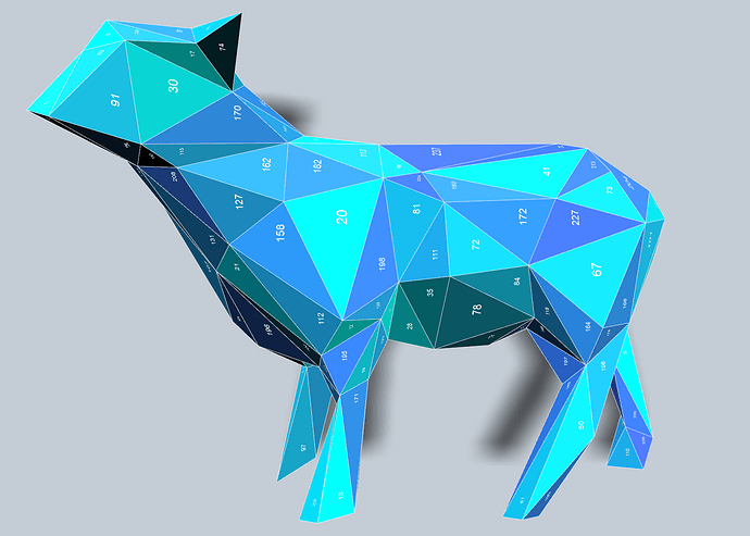 sheep scan 3d polygons3