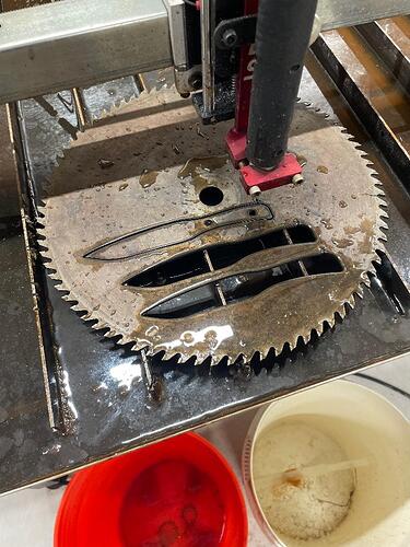 Saw blade knives