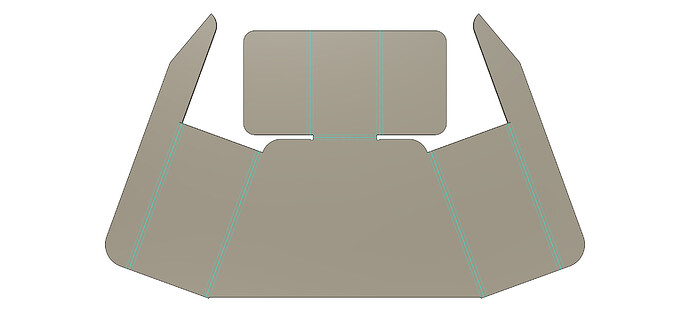 swing bracket flat