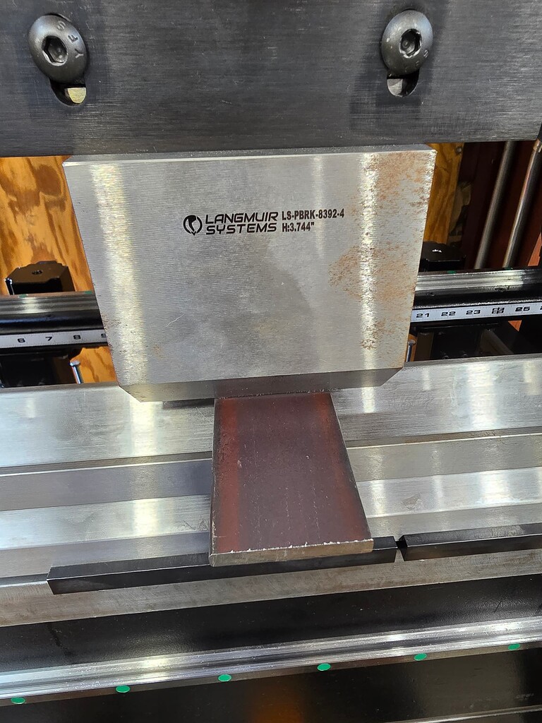 Titan 25 first bend - Page 4 - Titan 25T CNC Press Brake