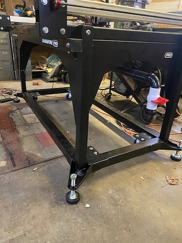 rolling base installed