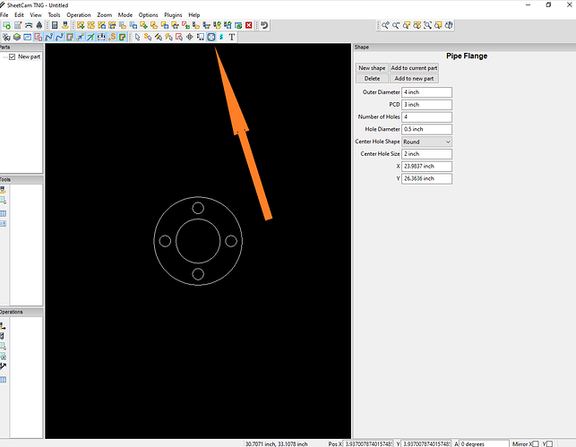 SheetCAM shapes cutting library 1