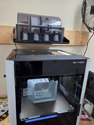 H2D Printer shelf
