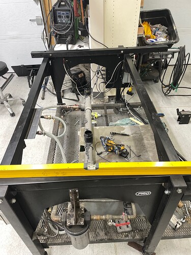 table stripped down