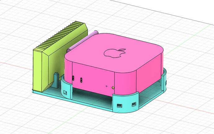 MacMini M4 OWC 1M2 Stand Without Top v7c
