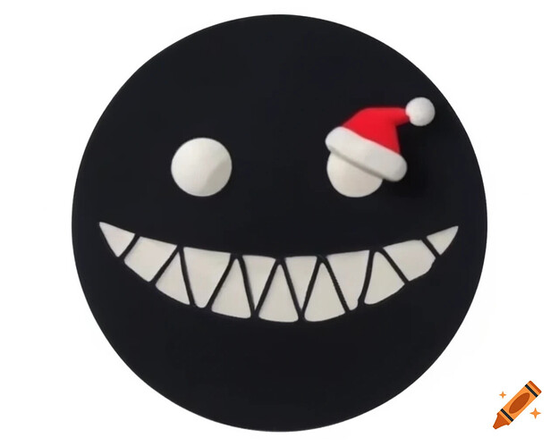 craiyon_021943_Add_a_festive_Santa_hat_to_the_top_of_this_smiling_face_image