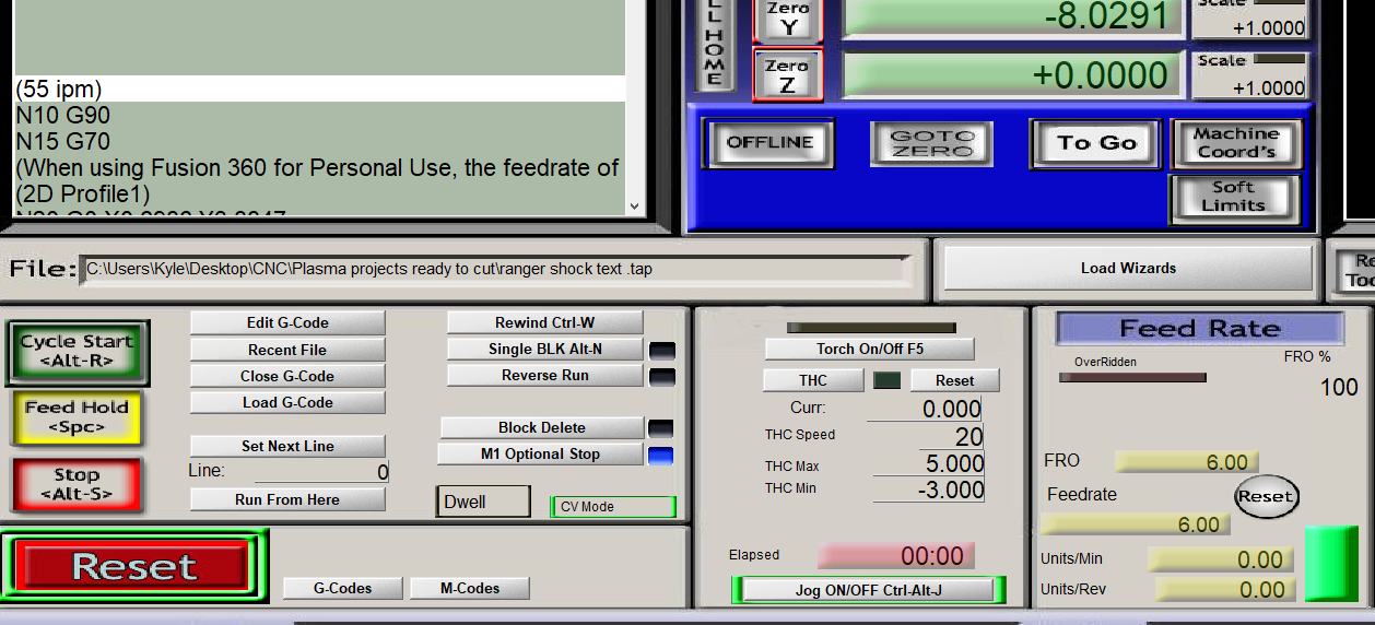 Mach 3 Gcode not loading now. Need help - Langmuir Systems Forum