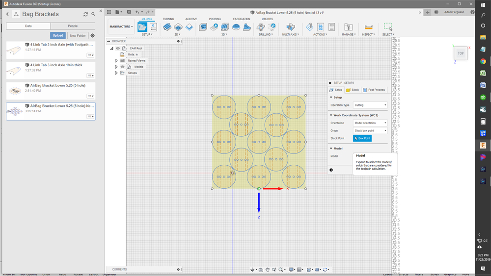 Changes in Fusion 360: Problem with generating paths for CNC