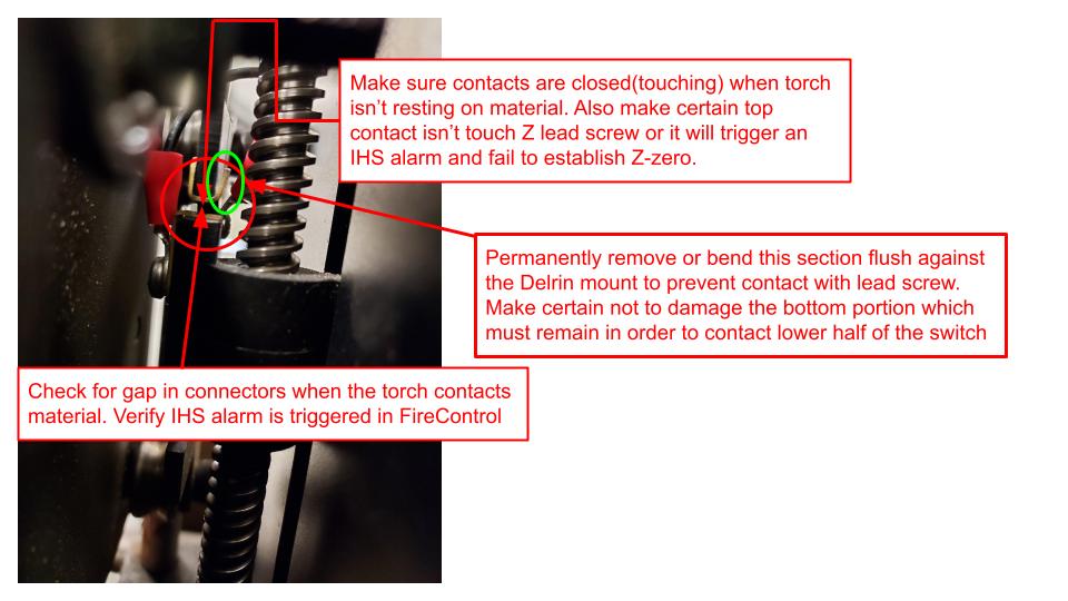 Arc Voltage Lost/Incorrect Torch Height (too high)/Torch Misfire ...