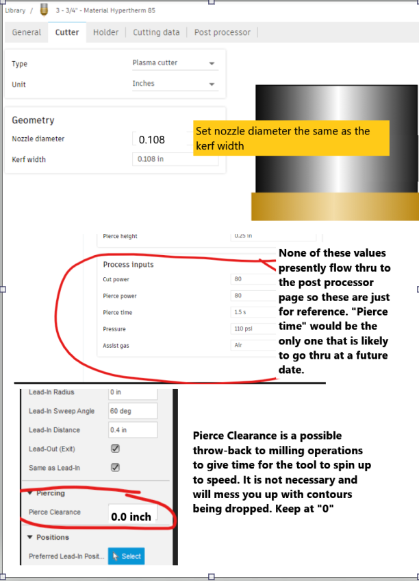 Hypertherm85 - Fusion 360 Tool Setup - Fusion 360 - CAM - Langmuir