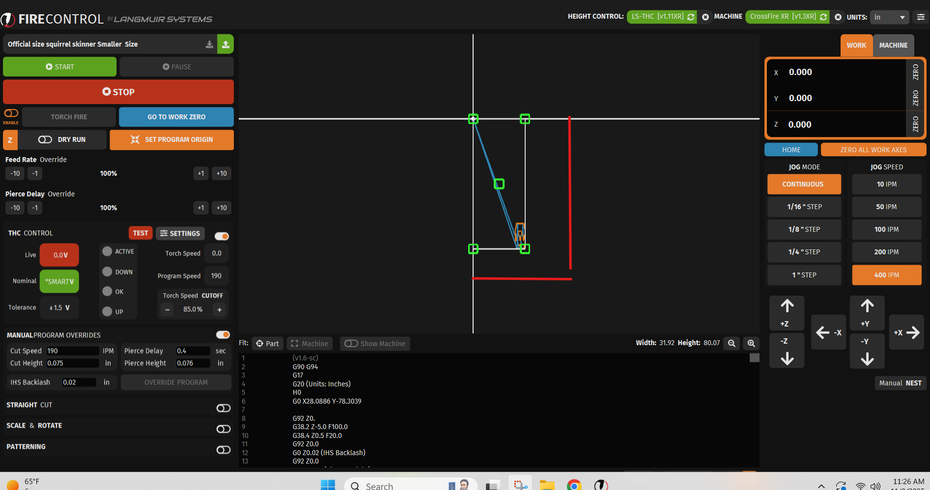 Educate me Set Program Origin Please - FireControl - Langmuir
