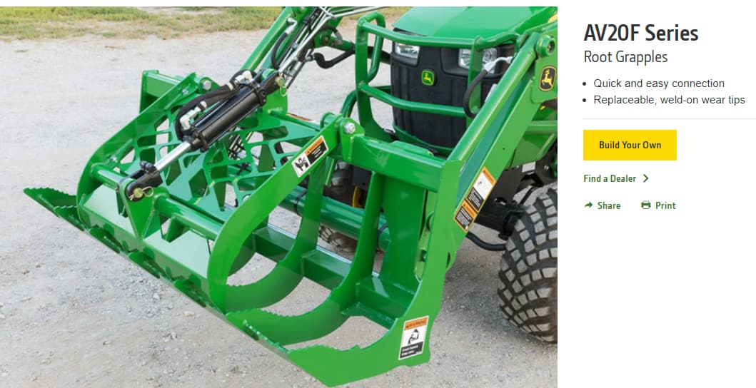 Grapple for compact tractor - Projects - Langmuir Systems Forum