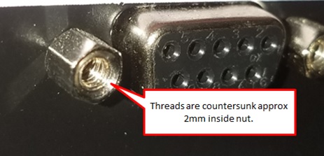 Stepper Connection Nut