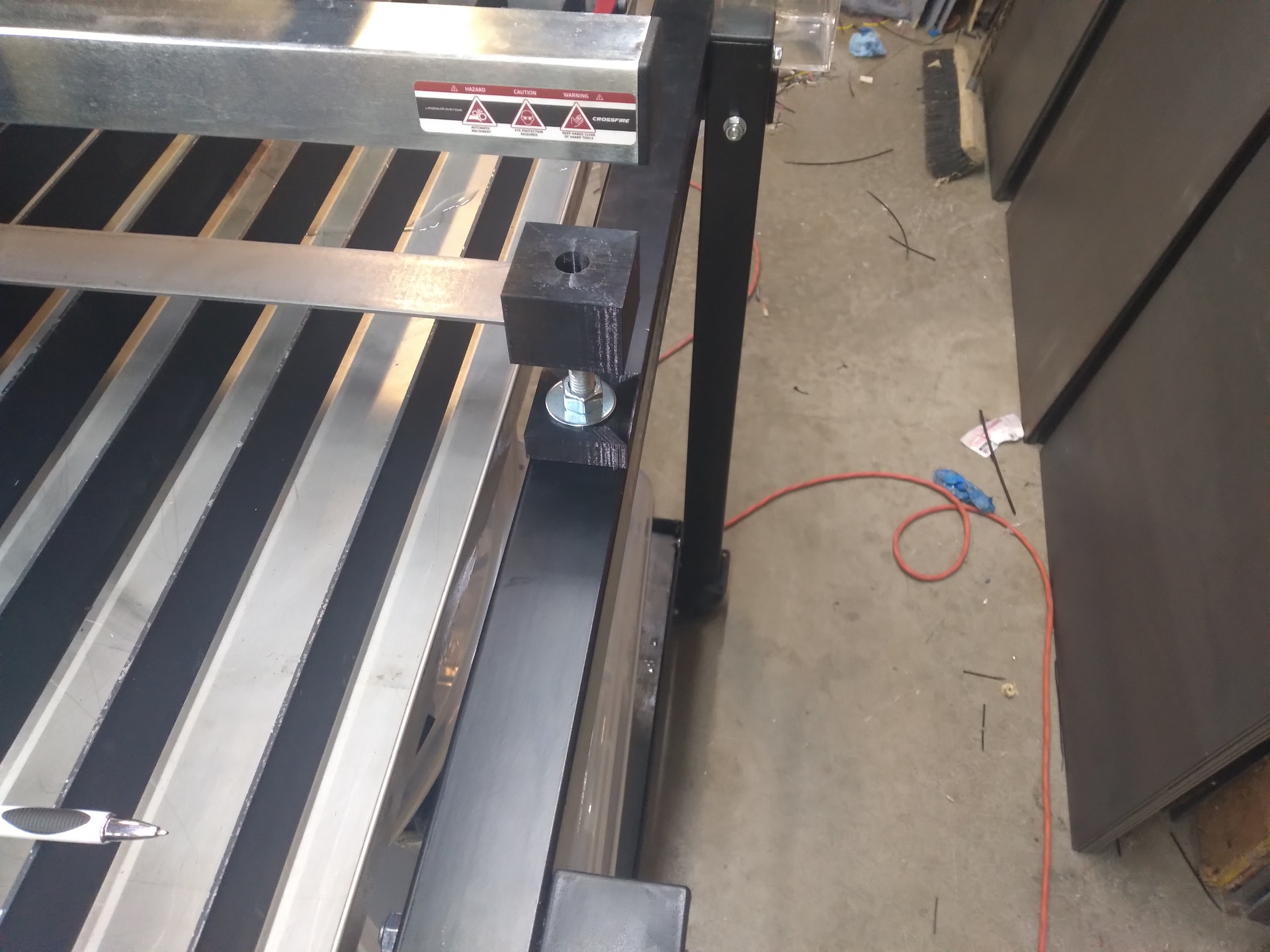 Gantry Arm Leveling Jack, 3D printed - Tips and Tricks - Langmuir ...